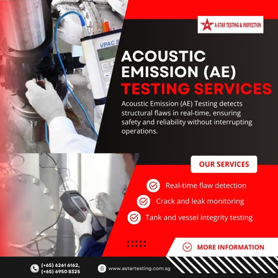 Acoustic Emission (AE) Testing Services in Singapore