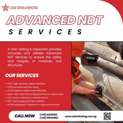 Advanced NDT Service in Singapore