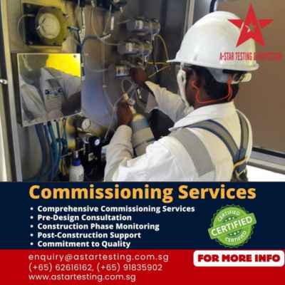 Commissioning Services in Singapore